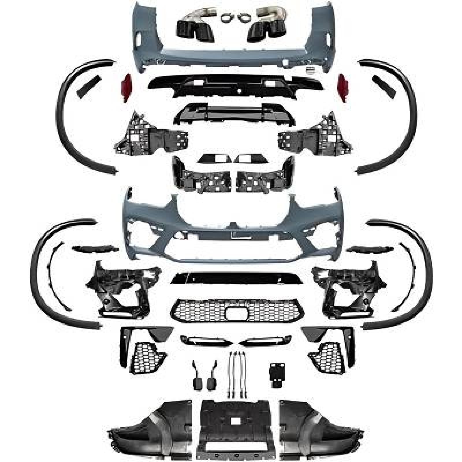 STOßSTANGEN SET       G05, passend für 18->>          SPORT OPTIK